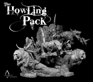 The Howling Pack, Full Diorama